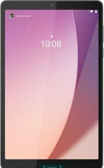 Планшет: Lenovo Tab M8 Gen 4 (2024) 4/64Gb. Arctic Grey + Clear Case. Киев - изображение 2