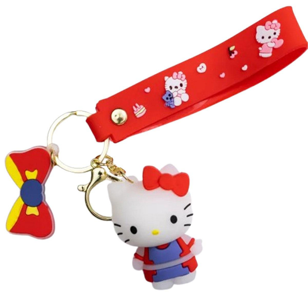 Детский брелок Hello Kitty 4×6 (см) для ключей, на сумку и рюкзак (рандом) HP-55-27 Киев - изображение 8