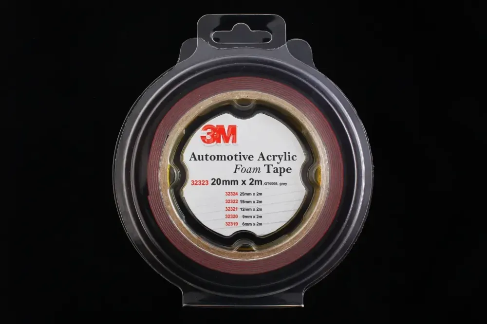 Скотч 2-сторонний серый 0.8мм 3M пеноакриловый 20мм х 2м Винница - изображение 2