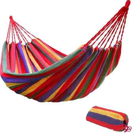 Гамак тканинний Мексиканський без перекладини, 200см*80см в чохлі, B-1, HAM-2 Дніпро