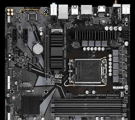 Материнская плата gigabyte b660m ds3h DDR4. Харьков