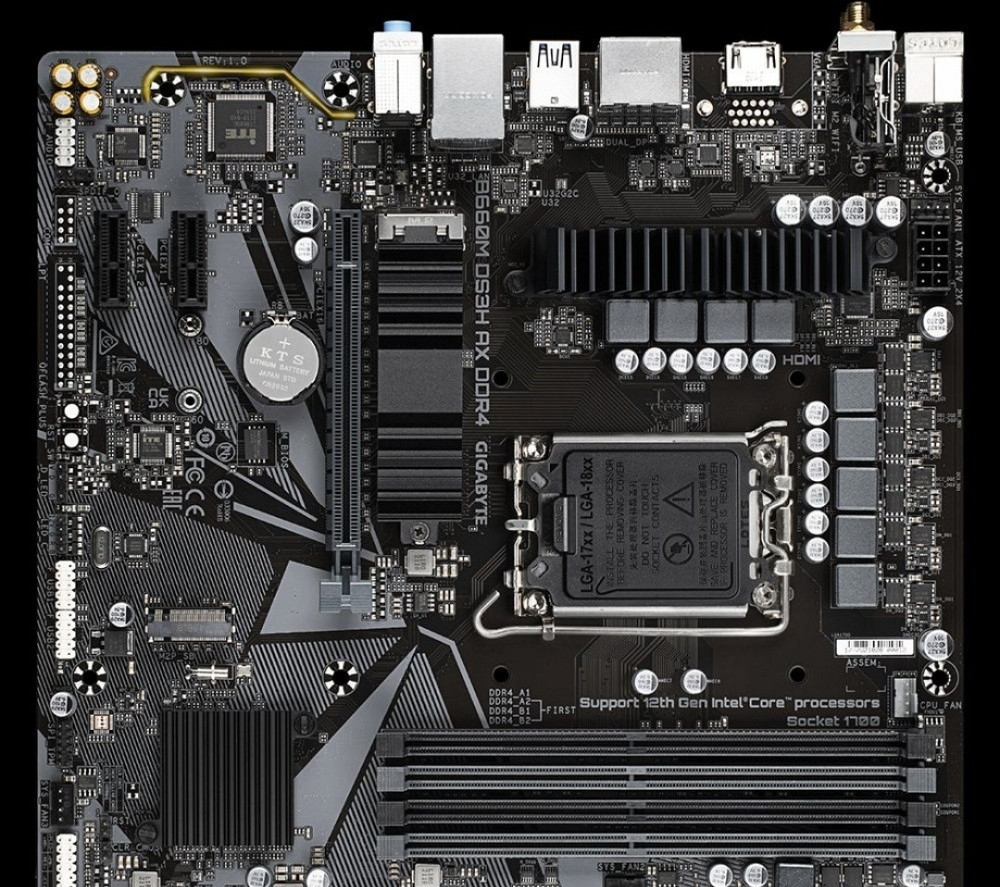 Материнская плата gigabyte b660m ds3h DDR4. Харьков - изображение 5