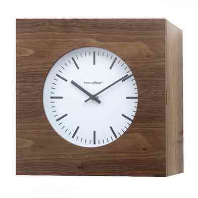 Настінні годинники Balvi Qubo, коричневі Ровно