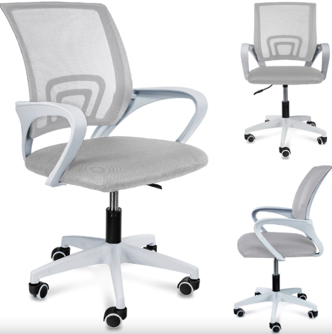 Офісне крісло Smart Jumi світло-сірий Київ - фото 2