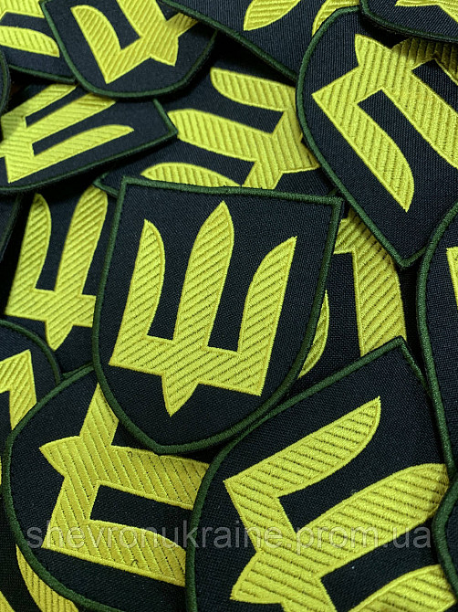 Шеврон Танковые войска (Форма щит. На липучке) Размер 8x7см Киев - изображение 3