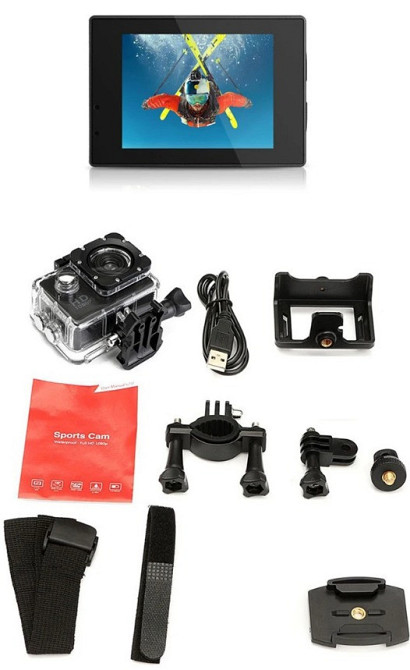 Екшн-камера Action Camera A7 4K Wi-Fi, 3707 Дніпро - фото 2