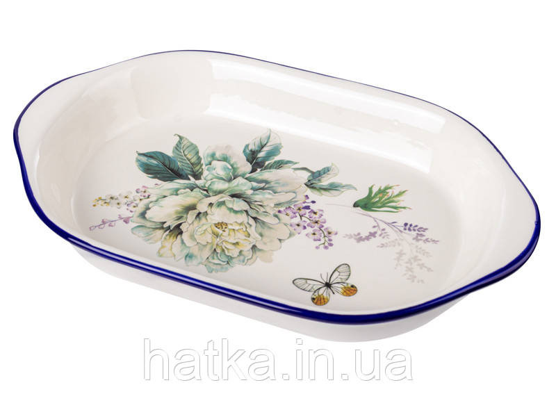 Блюдо для запікання Lefard "Флер" 29 см кераміка 858-0091 Київ - фото 1