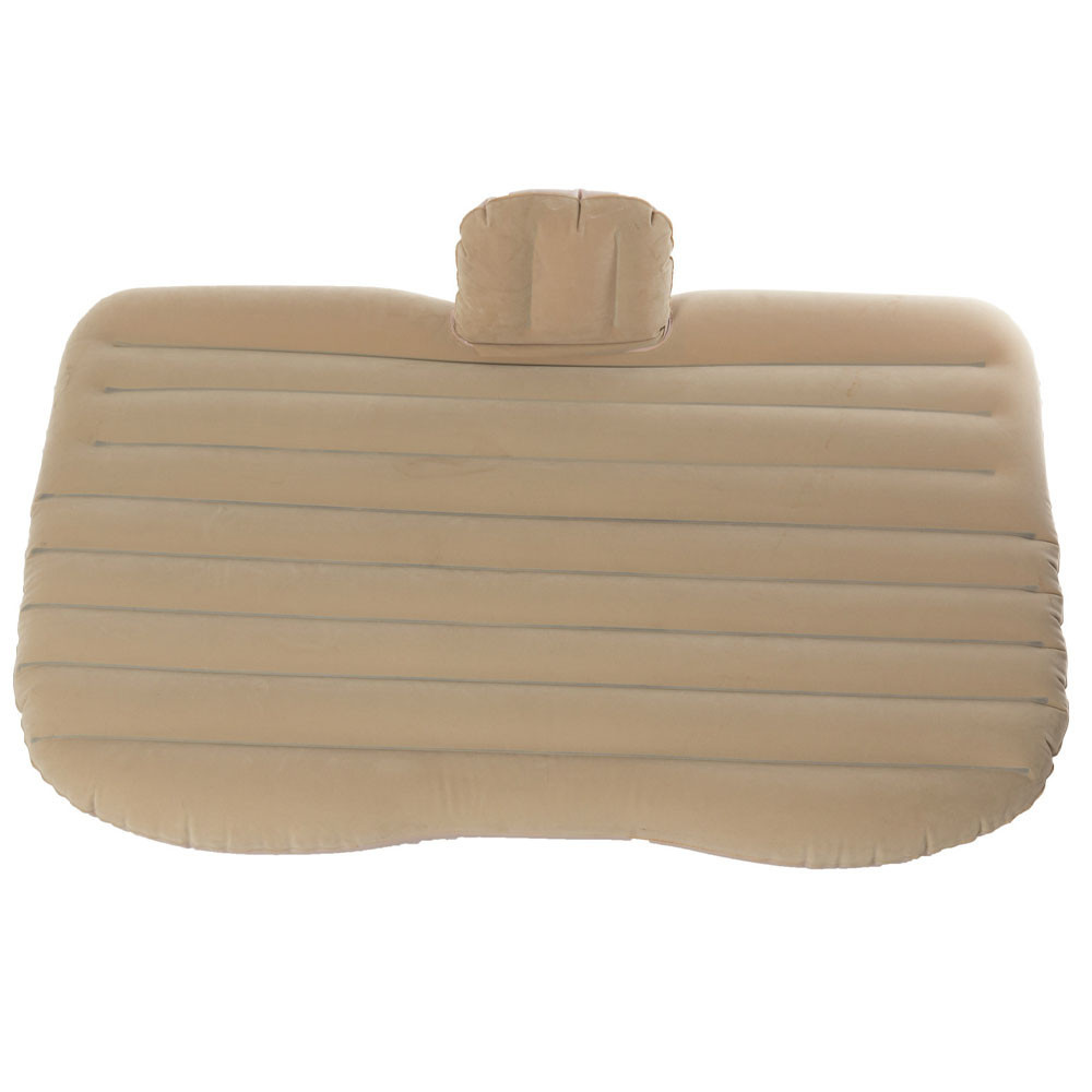 Матрац надувний у машину з насосом (135x80 см) Бежевий SBR Київ - фото 3