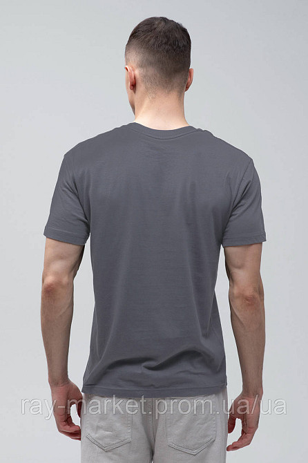 Футболка базова Stedman Classic-T Unisex чоловіча графітова (ST2000-SLG) 5XL Київ - фото 3