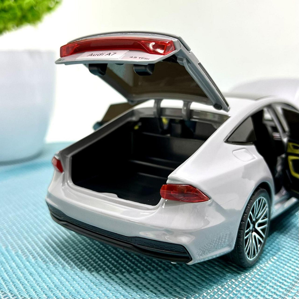 Машинка Audi А7 Авто Експерт металопластик 1:24 звук світло інерція Сіра (1904-17) Чернигов - изображение 7