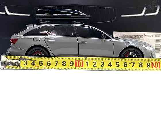 Машинка металева TK Union Group Audi A6 1:24 світло звук Сіра (GT-05963) Чернігів