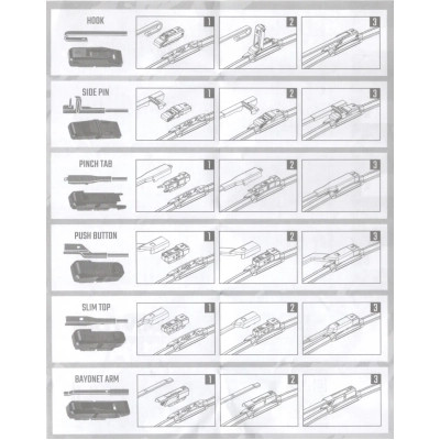 Щітка склоочисника WINSO PRO SHADOW 550мм (117550) Вінниця - фото 3