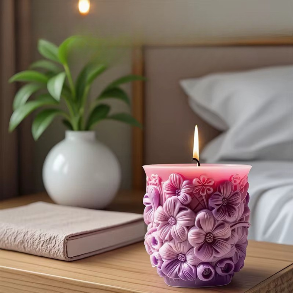 Силиконовая форма для изготовления свечи, молд для изотовления, подсвечников,свечей, горшков, стаканов для цветов 91 х 100 мм Каменец-Подольский - изображение 5