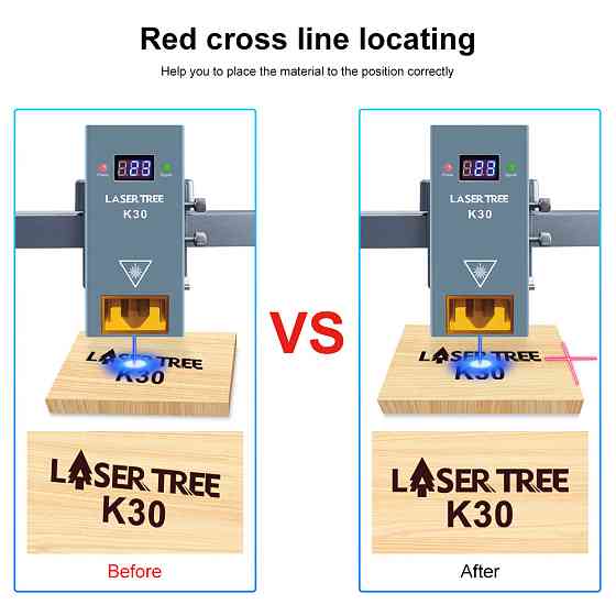 Лазерний різак Laser Tree K30 з подачею повітря Київ