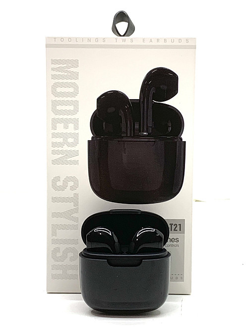 Навушники бездротові версія bluetooth 5.0 розмір кейсу 4,5*2*4 см Чорний (C 55269) Чернигов - изображение 1