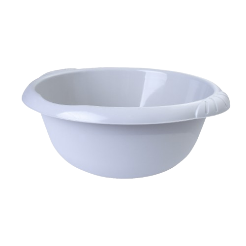 Таз 14л круглий світло-сірий Євро Алеана Житомир - фото 1