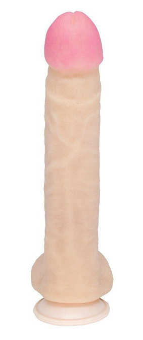 Фалоімітатор EGZO DS012 (24 см х 5 см) Sex Aura Київ - фото 4