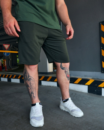 Шорти чоловічі трикотажні Хакі XL Харків