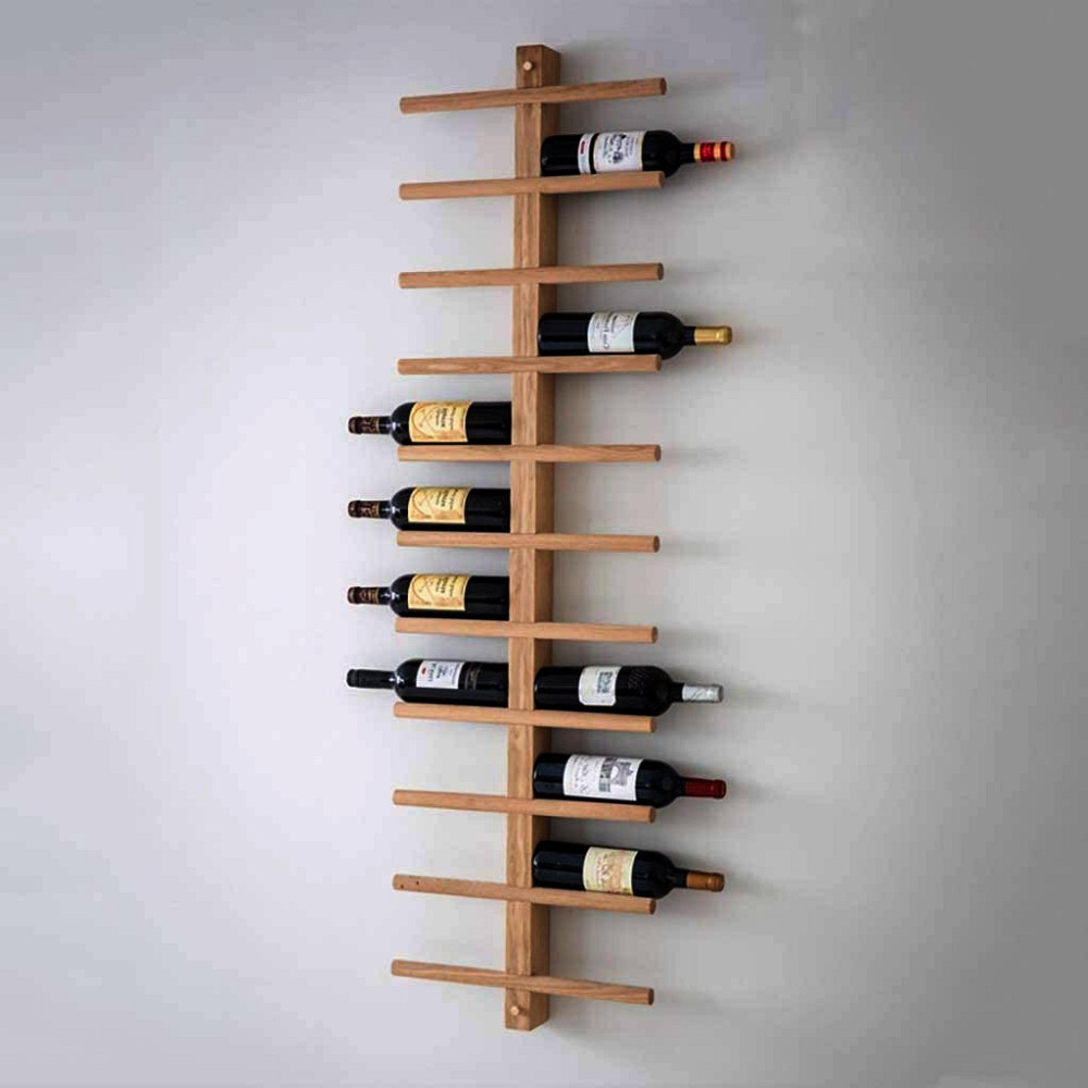 Настінна винна полиця "Кайдзу" сієна Миколаїв - фото 1