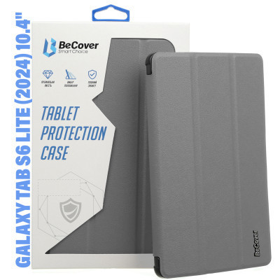 Чехол для планшета BeCover Smart Case Samsung Tab S6 Lite (2024) 10.4" P620/P625/P627 Gray (710820) Винница - изображение 1
