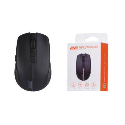 Мишка 2E MF270 Silent Rechargeable Wireless Black (2E-MF270WBK) Вінниця - фото 3