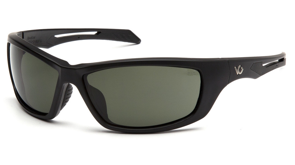 Захисні окуляри Venture Gear Tactical Howitzer Black (forest gray) Anti-Fog, чорно-зелені в чорній оправі Запоріжжя - фото 1