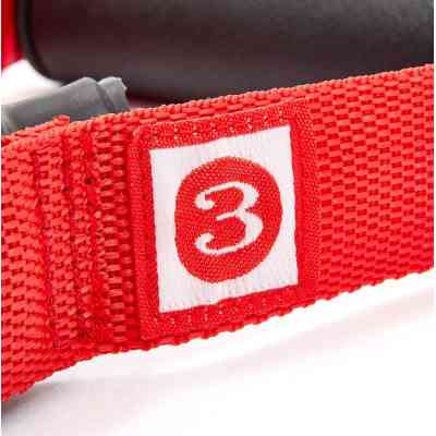 Эспандер Adidas Power Tube ADTB-10603 чорний, червоний 122 см (885652000284) Винница