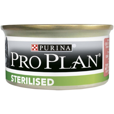 Вологий корм для кішок Purina Pro Plan Sterilised З тунцем та лососем 85 г (8445290173287) Вінниця - фото 3