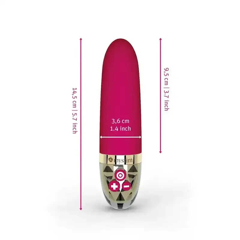 Вібратор Mystim Sleak Freak Pink, 8 режимів, внутрішня та зовнішня стимуляція Львів - фото 5