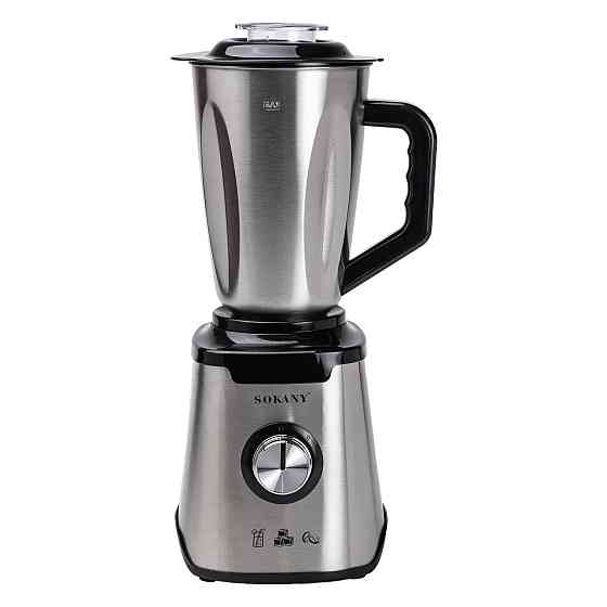 Sokany Блендер з чашею 1.5 літра для коктейлів та смузі портативний 2 режими швидкості з кавомо Коломыя