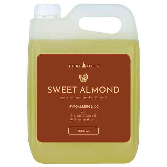 Професійна масажна олія «Sweet almond» 1000 ml для масажу Київ