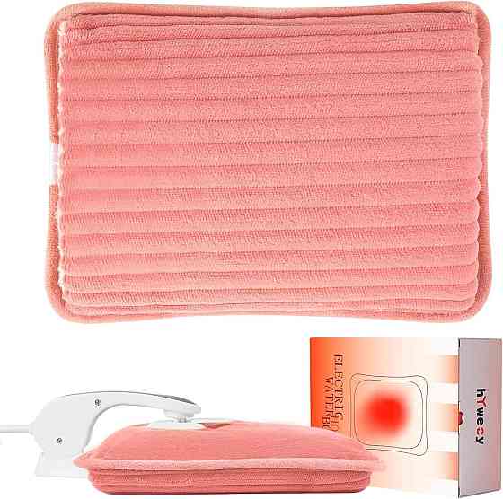 Электрическая грелка аккумуляторная Rechargeable Hot Water Bottle Розовый 75°C за 15 мин 3 уровня нагрева Киев