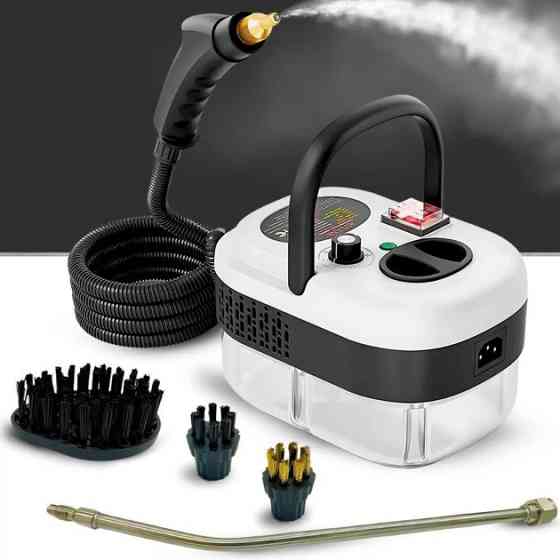 Универсальный пароочиститель Domotec MS-5354 2500Вт с насадками 1.2 л для ухода за домом 3 бар AI-20 Львов