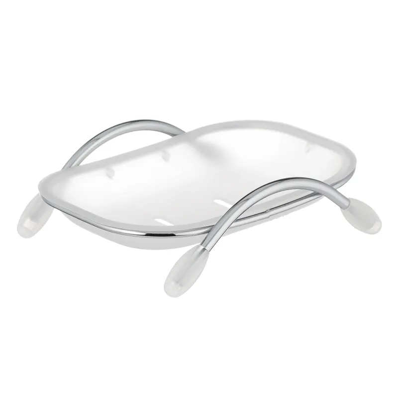 Мильниця настільна Zerix LR332-1 (пластик матовий білий) (ZX2700) Київ - фото 1