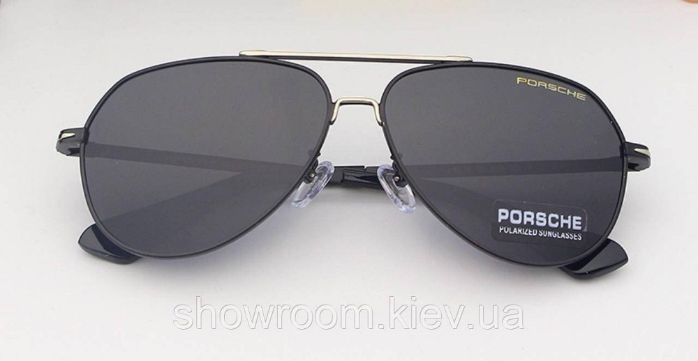 Мужские солнцезащитные очки с поляризацией Porsche Design (8519) Киев - изображение 2