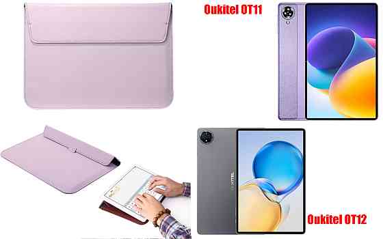 Чохол-конверт VitoCase для Oukitel OT11, OT12, з функцією підставки для планшета Фіолетовий Київ