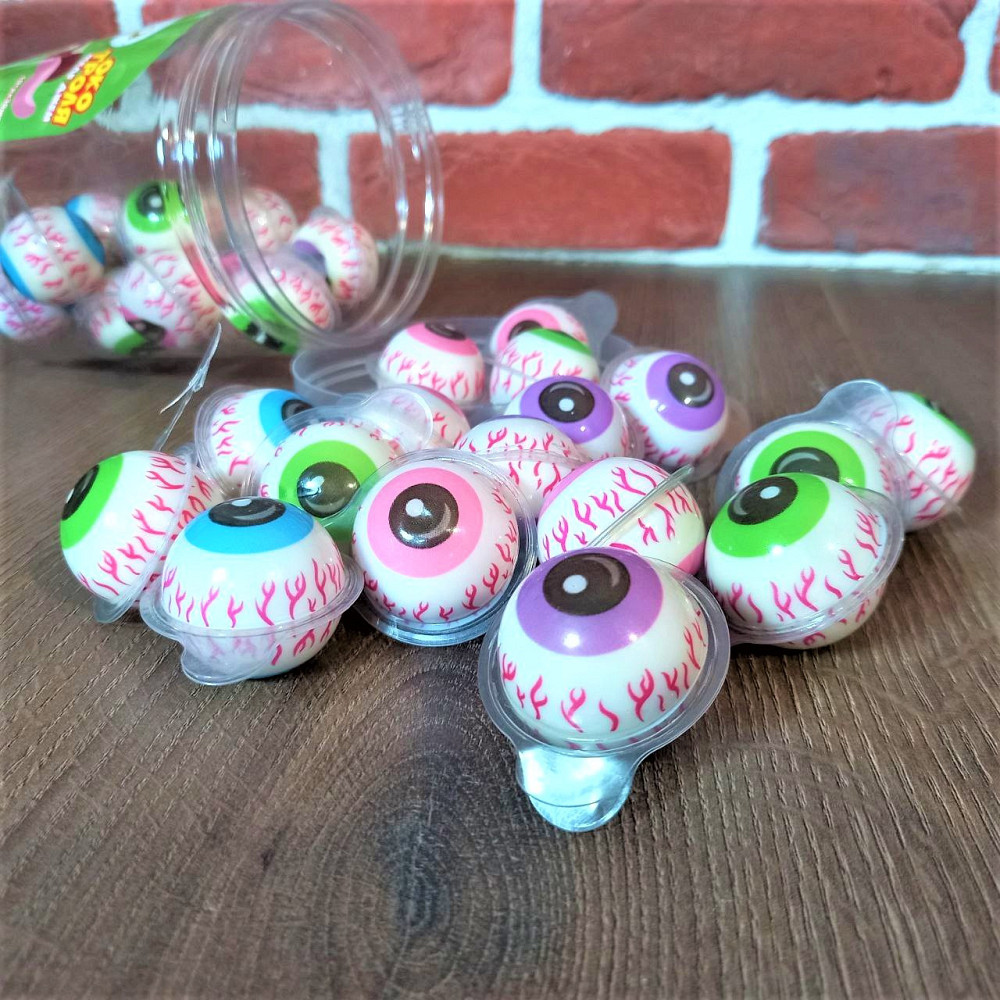 Мармеладні цукерки Очі Троля 60 шт — жувальний мармелад з начинкою, яскраві та смачні солодощі Харків - фото 6