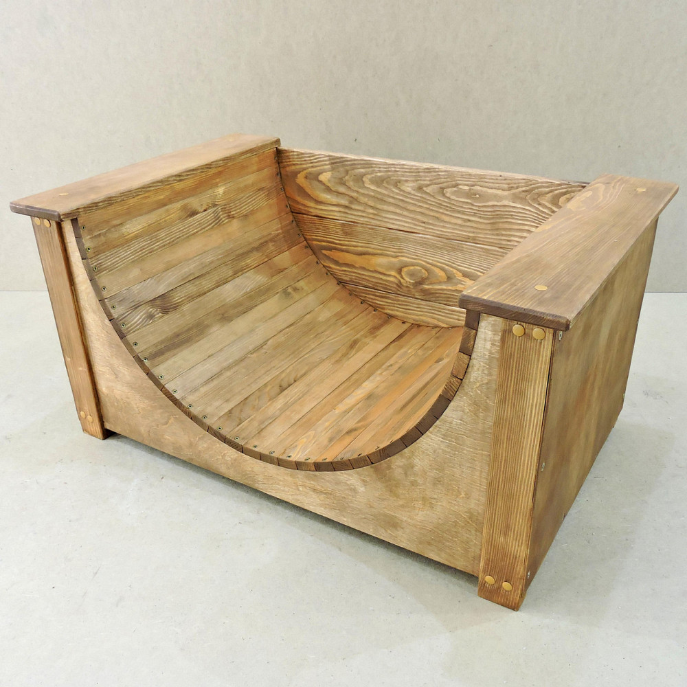 Дровница деревянная 