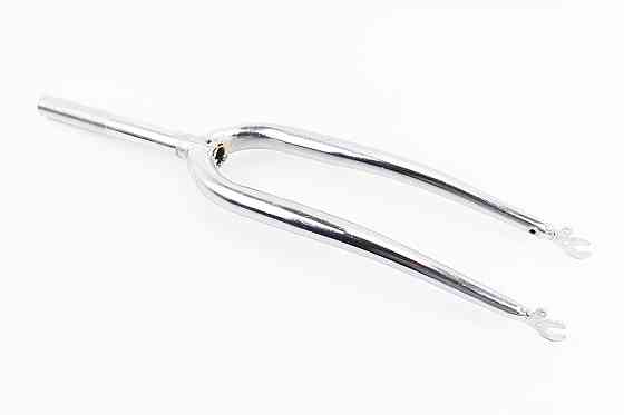 Вилка 26" з різьбою 1" (25,4мм), шток 200мм, нікельована Київ