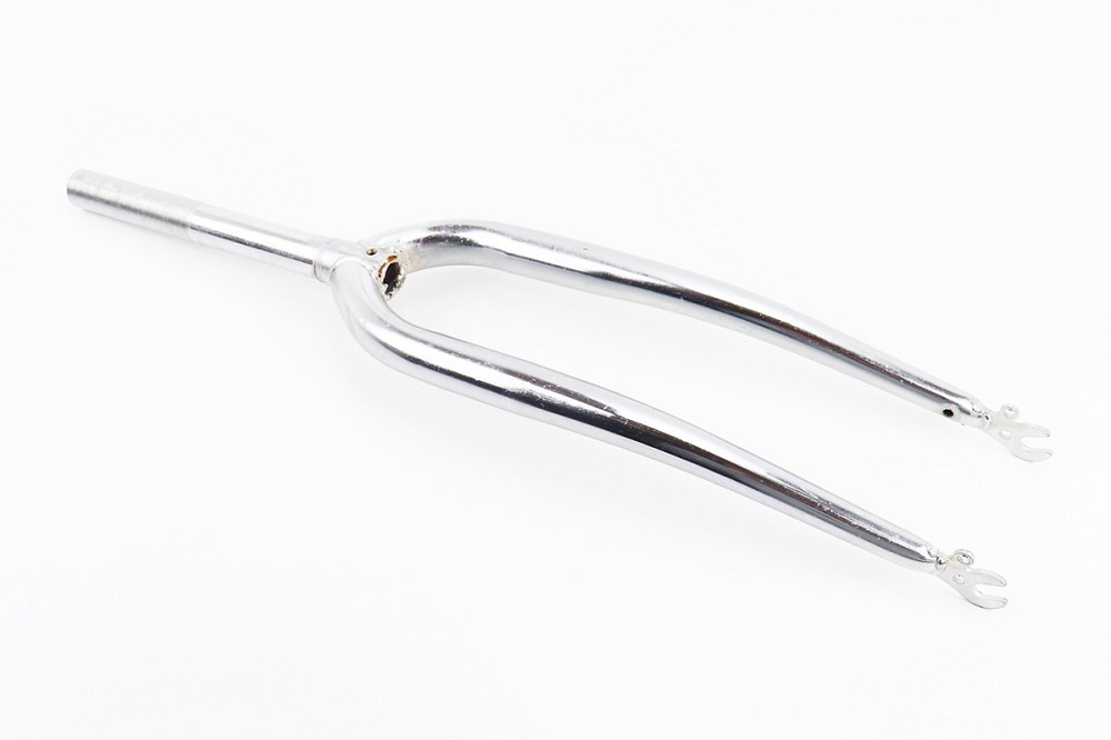 Вилка 26" з різьбою 1" (25,4мм), шток 200мм, нікельована Київ - фото 2