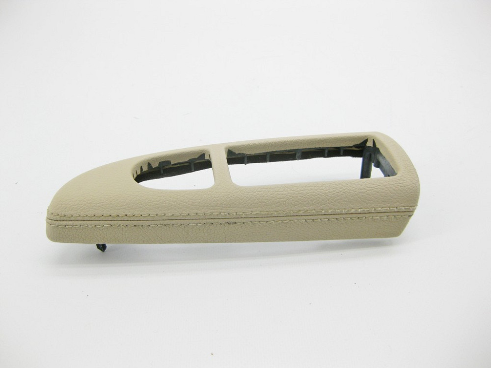 Mercedes-Benz  A2217200489 8M00 Облицювання бежева шкіра блоку кнопок склопідйомника на передній правій дверній карті S-Class W221 Одесса - изображение 2