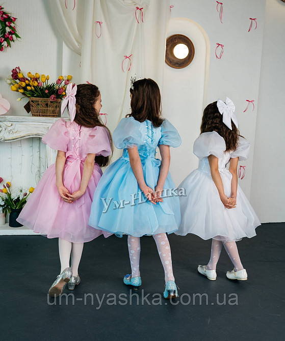 Святкова пишна біла сукня для дівчинки Кривий Ріг - фото 13