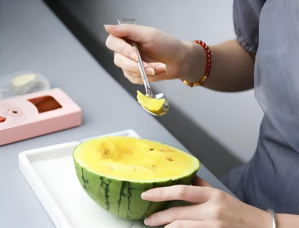 Набір чайних ложок RESTEQ у вигляді лопати з нержавіючої сталі, 2 шт, стильні сріблясті ложки Київ - фото 3