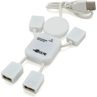 Концентратор Voltronic USB 2.0 to 4xUSB man OEM (YT-HM4-W) Винница - изображение 1