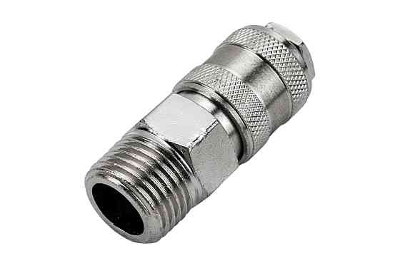 Швидкороз'єм пневматичний з клапаном, зовнішнє різблення 1/2