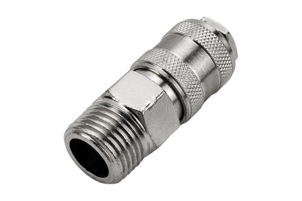 Швидкороз'єм пневматичний з клапаном, зовнішнє різблення 1/2