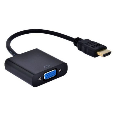 Перехідник ST-Lab HDMI male to VGA F (з кабелями аудіо і живлення від USB) (U-990) Вінниця - фото 1
