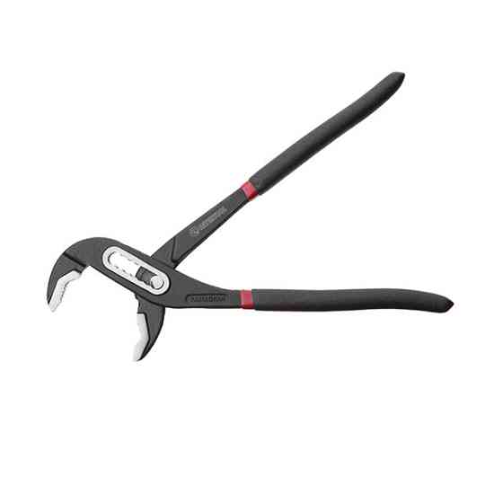 Кліщі сантехнічні 250 мм, коване залізо 40CrV, полив’яні двошарові рукоятки, STORM INTERTOOL NT-0161 Київ