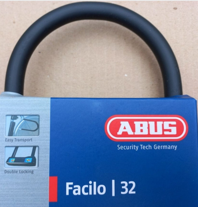 Оригинал.Самый надежный Аbus Facilo 32 U-Lock+держатель из Германии. Харьков - изображение 5