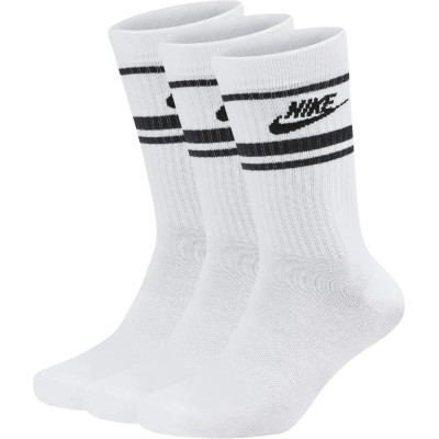 Шкарпетки Nike U NK NSW EVERYDAY ESSENTIAL CR 3PR DX5089-103 42-46 3 пари Білий/Чорний (196148786224) Вінниця - фото 1